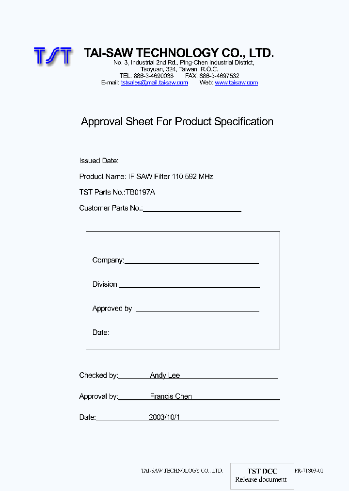 TB0197A_4582580.PDF Datasheet