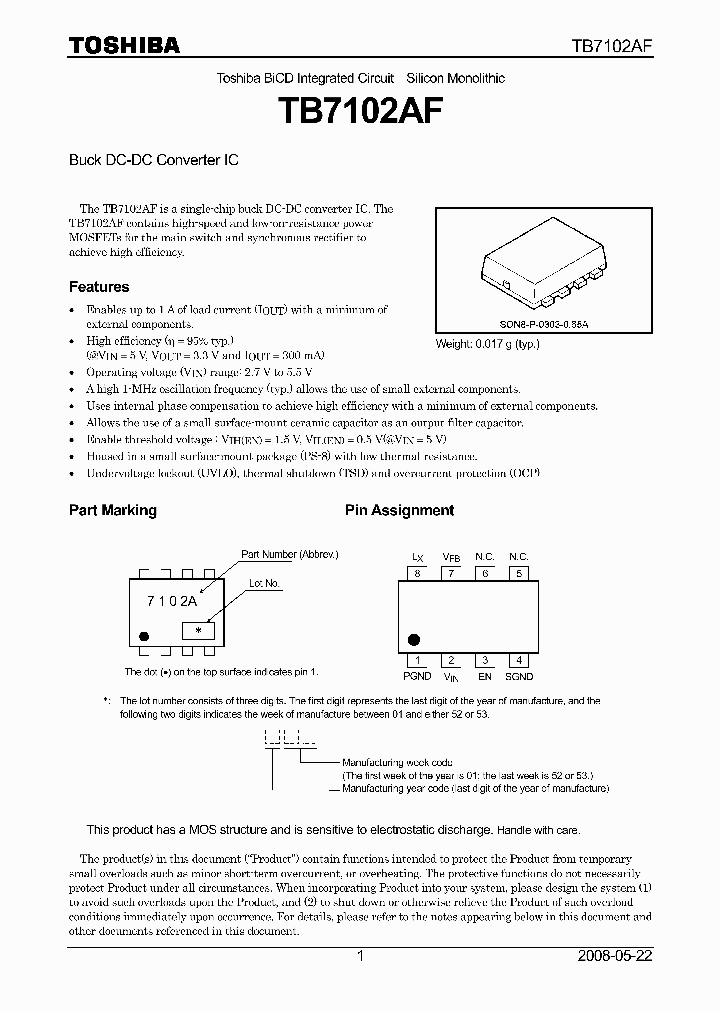 TB7102AFTE85L_4526323.PDF Datasheet