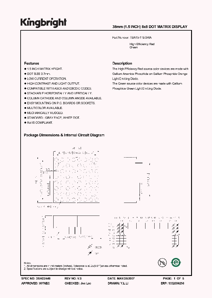 TBA15-11EGWA_4205927.PDF Datasheet