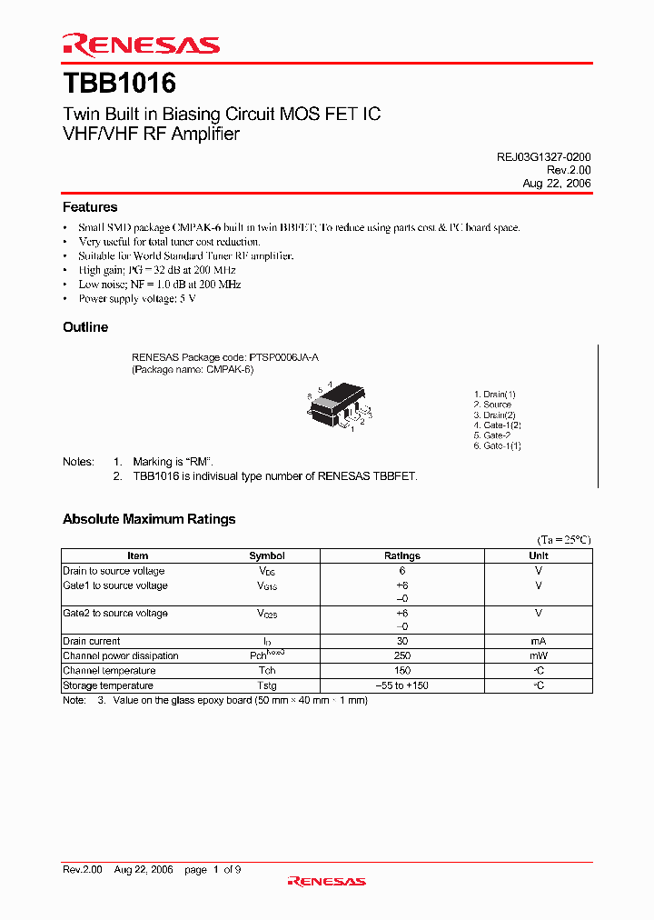 TBB1016_4491928.PDF Datasheet