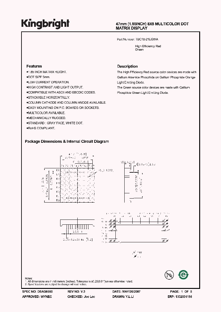 TBC18-21EGWA_4207223.PDF Datasheet