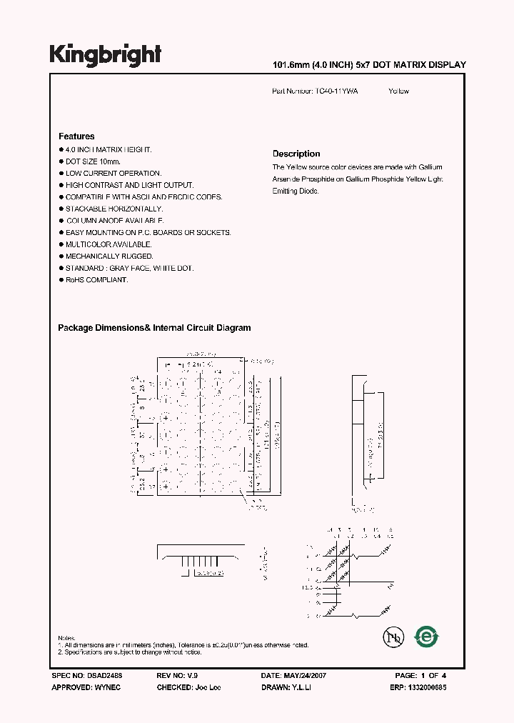 TC40-11YWA_4243605.PDF Datasheet