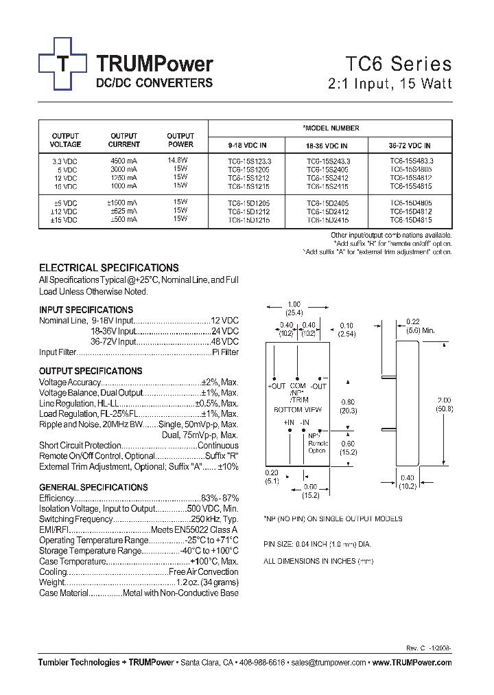 TC6-15D2405_4875010.PDF Datasheet