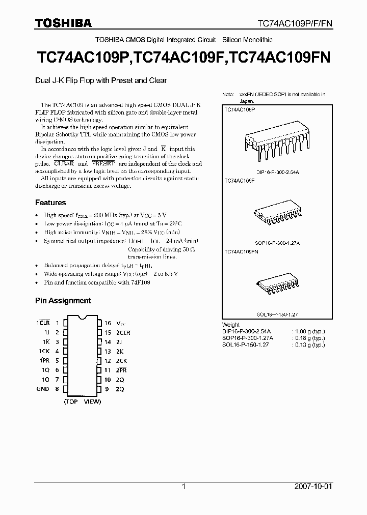 TC74AC109F_4268509.PDF Datasheet