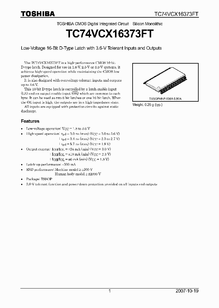 TC74VCX16373FT07_4849370.PDF Datasheet