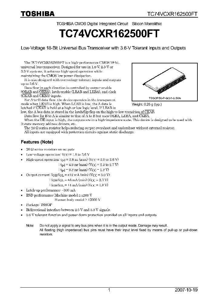 TC74VCXR162500FT07_4416812.PDF Datasheet