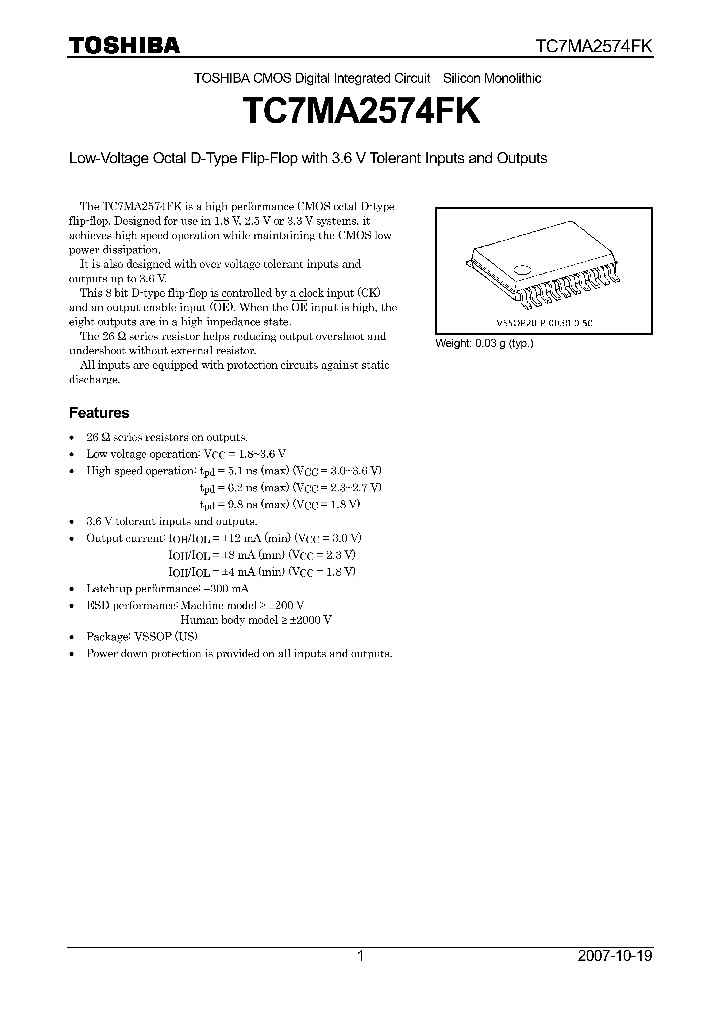 TC7MA2574FK_4209052.PDF Datasheet