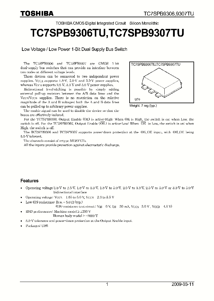 TC7SPB9306TU_4549172.PDF Datasheet