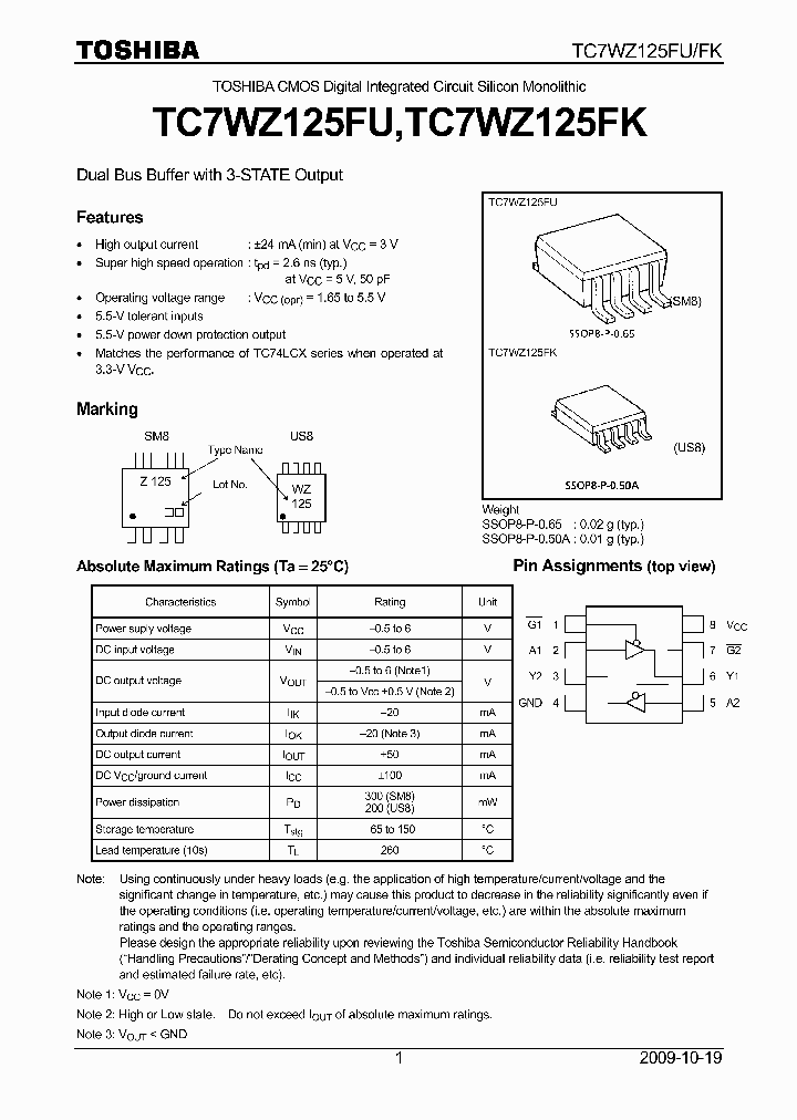 TC7WZ125FK_4738544.PDF Datasheet