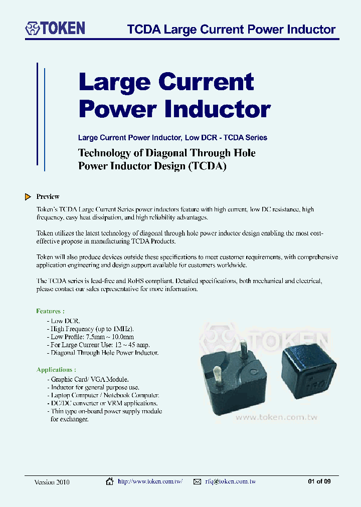TCDA1090-1R0M_4542181.PDF Datasheet