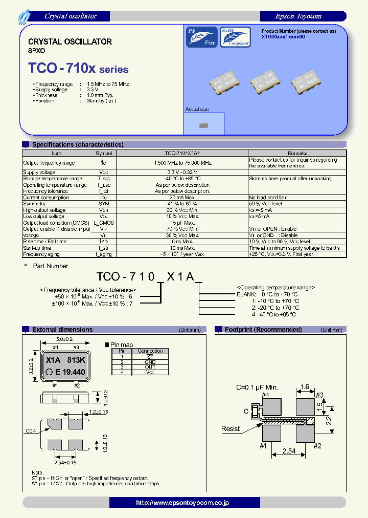 TCO-7106X1A_4535044.PDF Datasheet