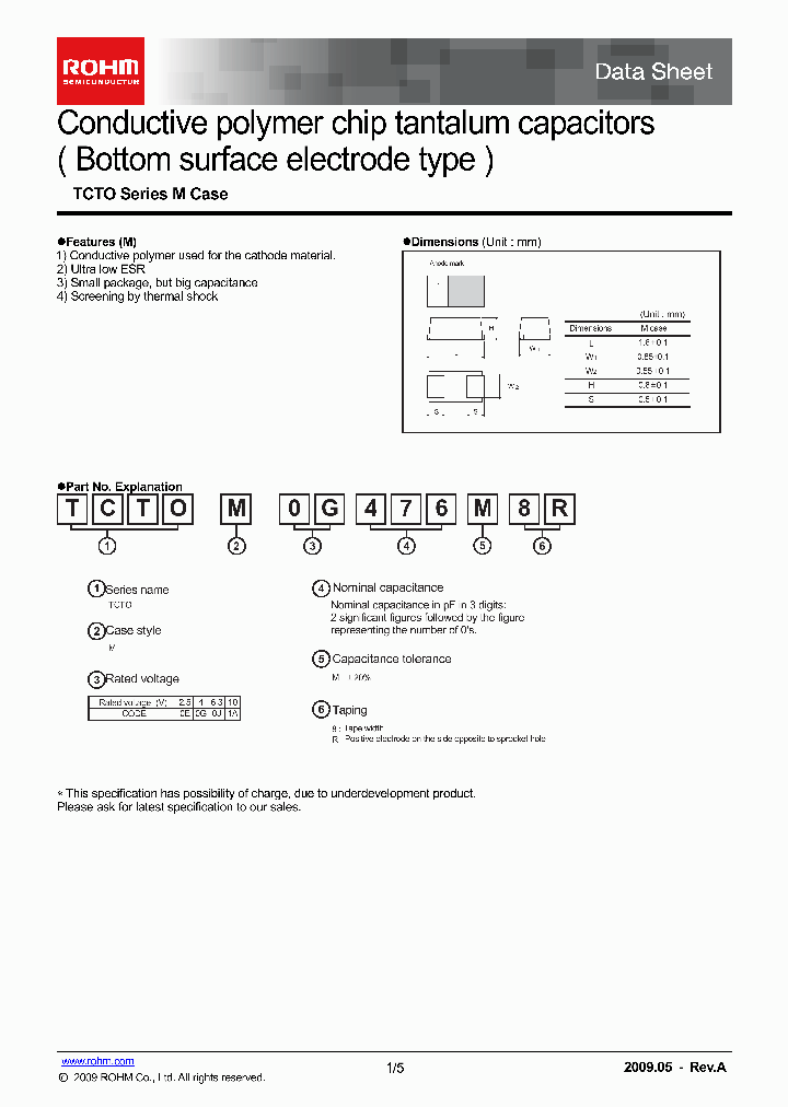 TCTOM1A155M8R_4768589.PDF Datasheet