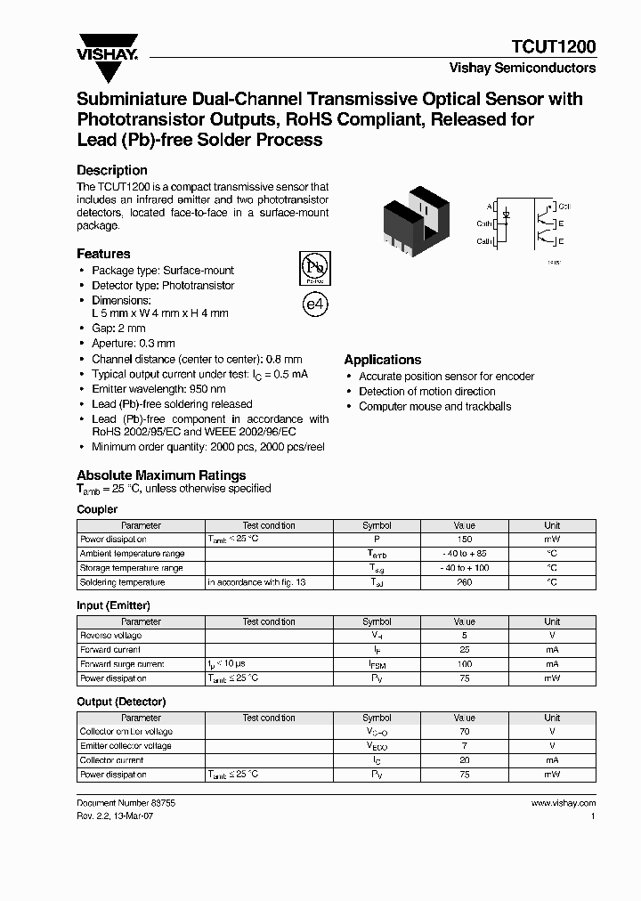 TCUT120007_4279225.PDF Datasheet