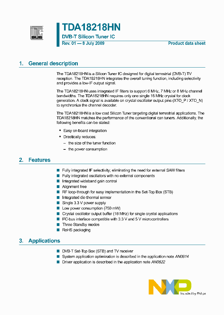 TDA18218HN_4455939.PDF Datasheet