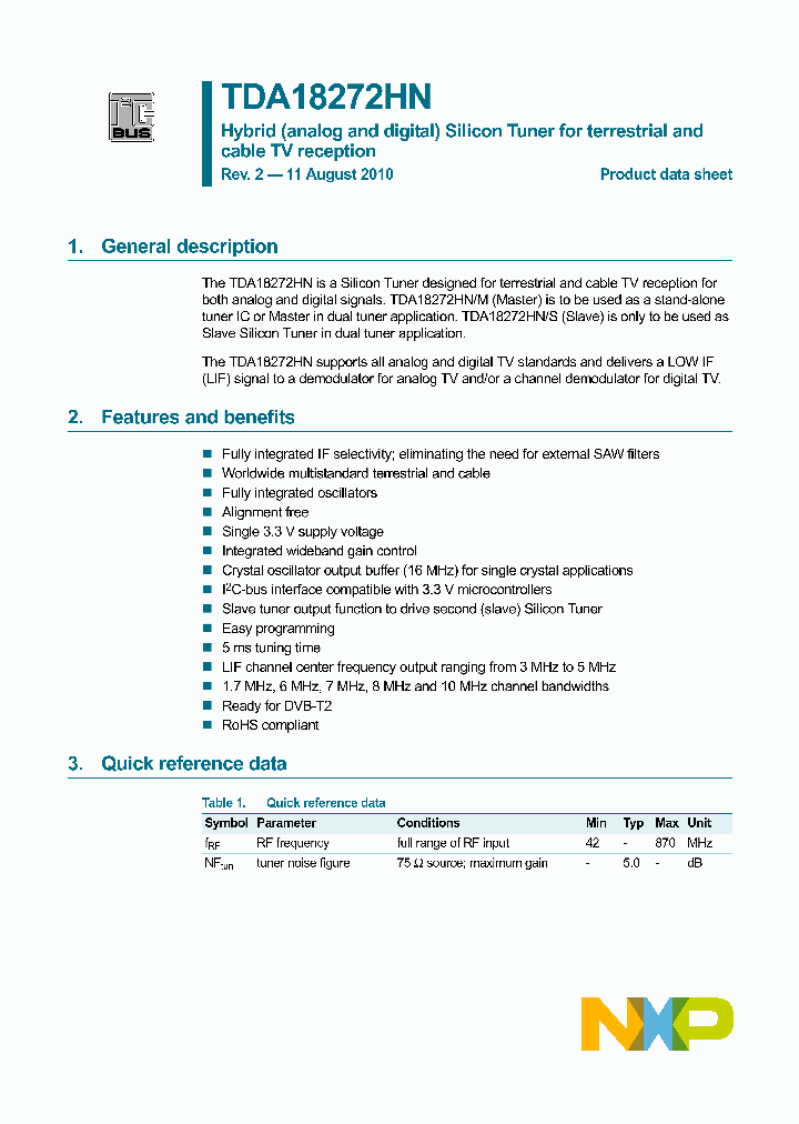 TDA18272HNC1_4864234.PDF Datasheet
