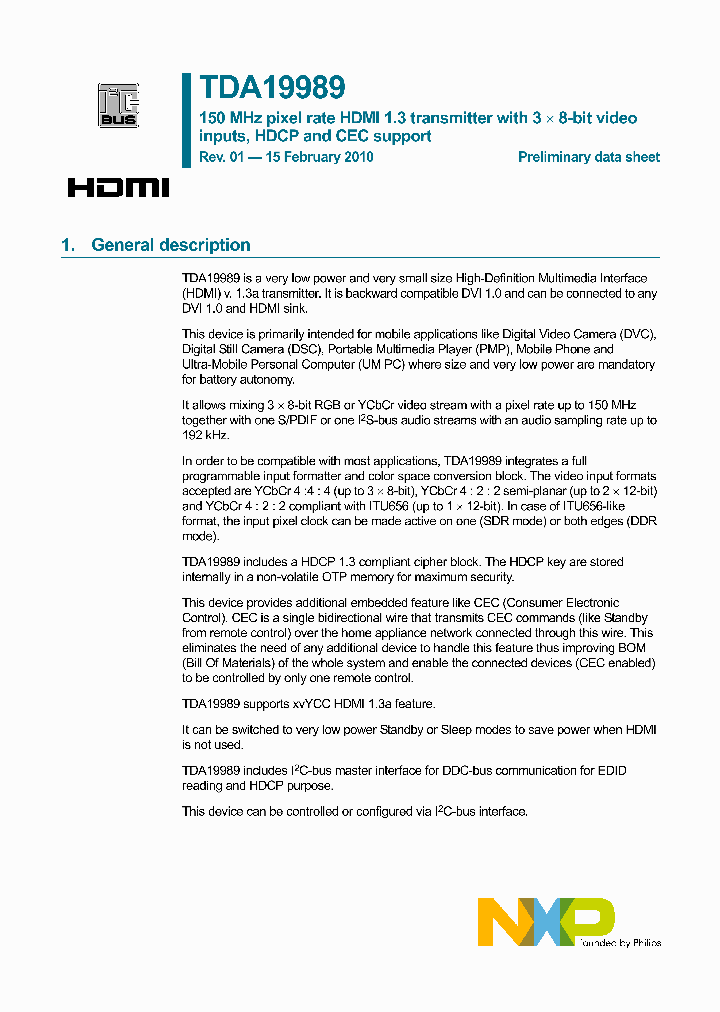 TDA19989AET_4551875.PDF Datasheet