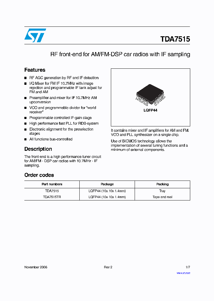 TDA7515TR_4789619.PDF Datasheet