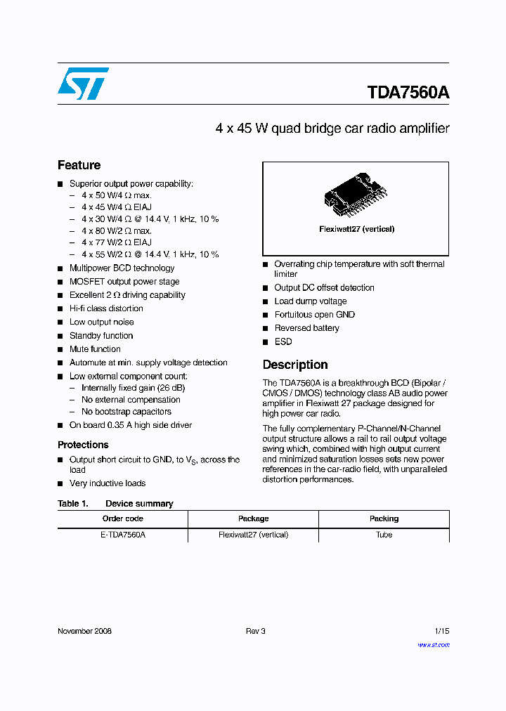 TDA7560A_4749108.PDF Datasheet