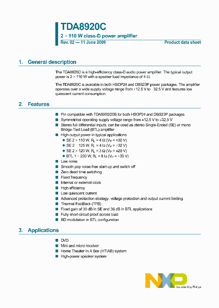 TDA8920C09_4566873.PDF Datasheet