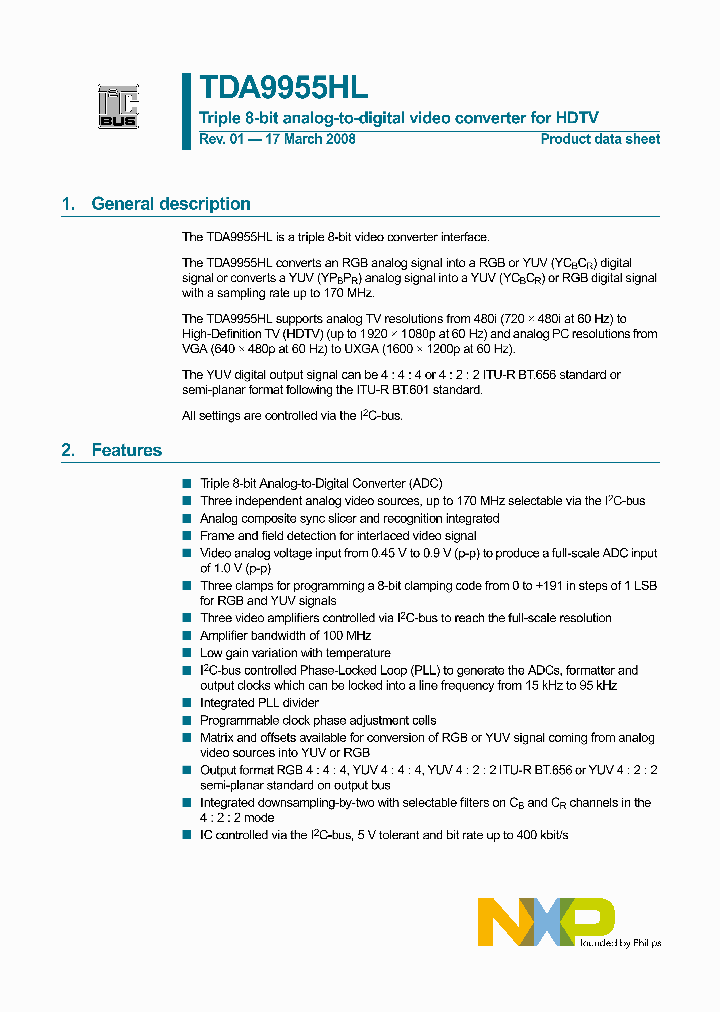 TDA9955HL_4664756.PDF Datasheet
