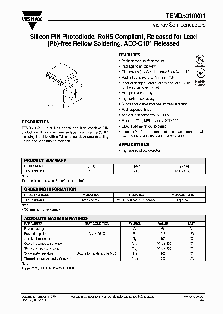 TEMD5010X0108_4284998.PDF Datasheet