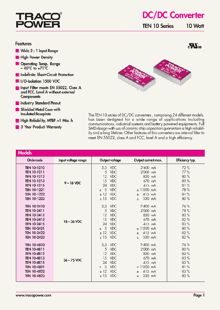 TEN1004_4791515.PDF Datasheet