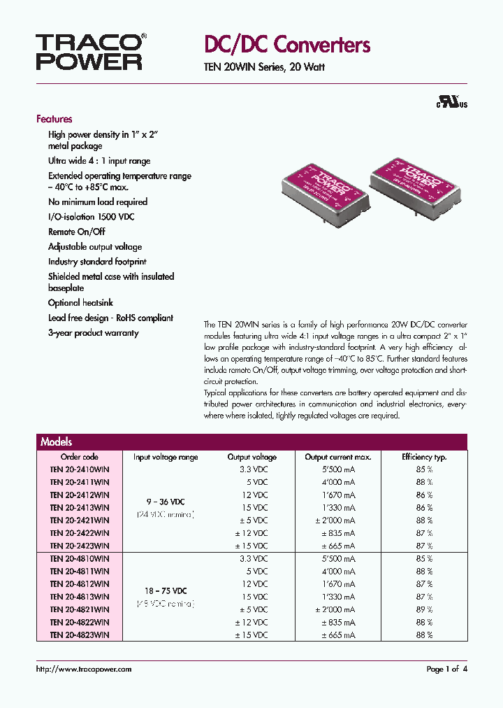 TEN20-2410WIN_4426411.PDF Datasheet