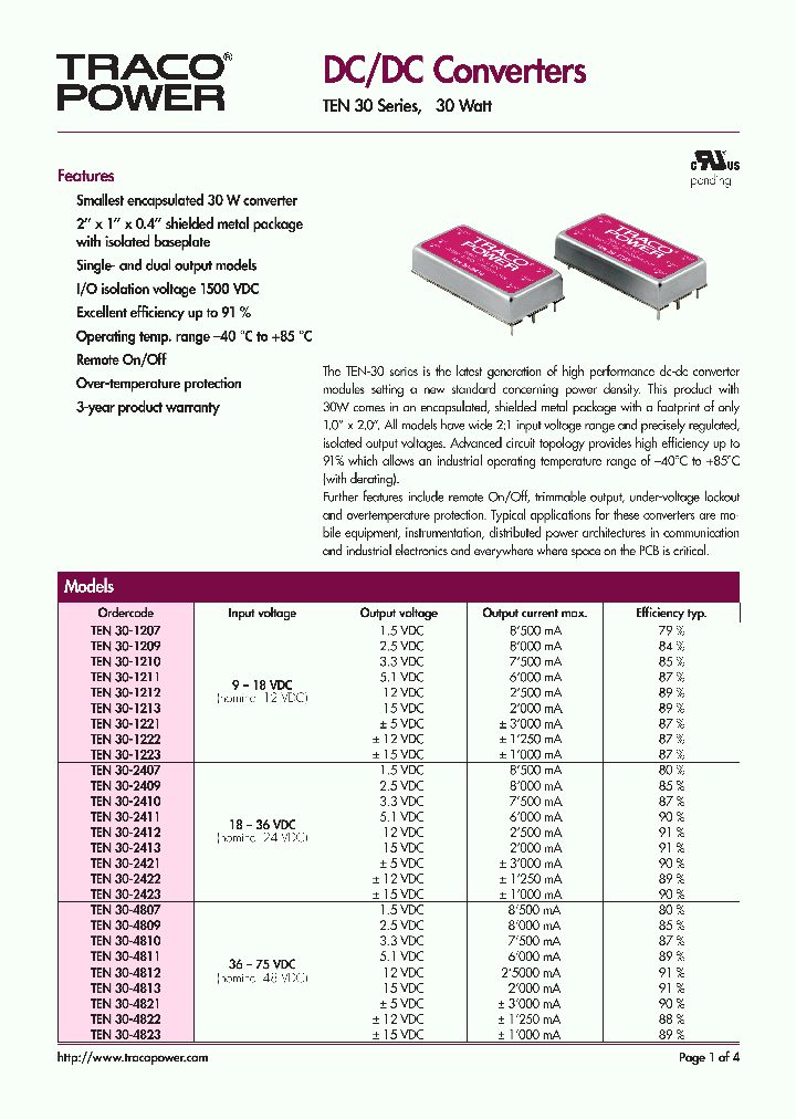 TEN3008_4491513.PDF Datasheet