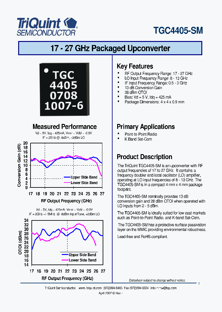 TGC4405-SM_4391779.PDF Datasheet