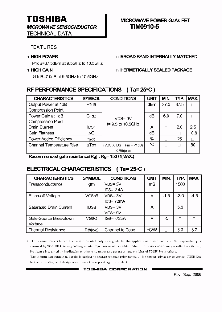 TIM0910-5_4226707.PDF Datasheet