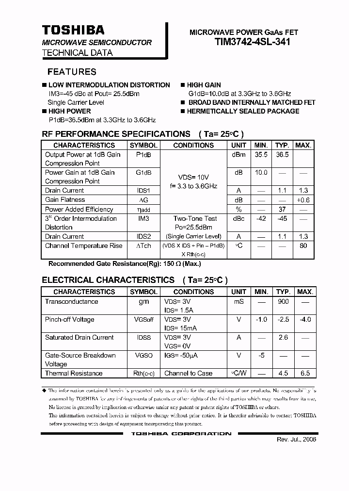 TIM3742-4SL-341_4188734.PDF Datasheet