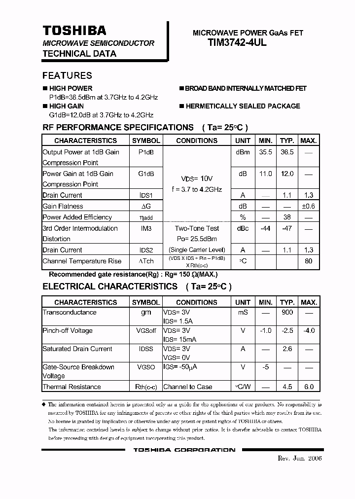 TIM3742-4UL_4188735.PDF Datasheet