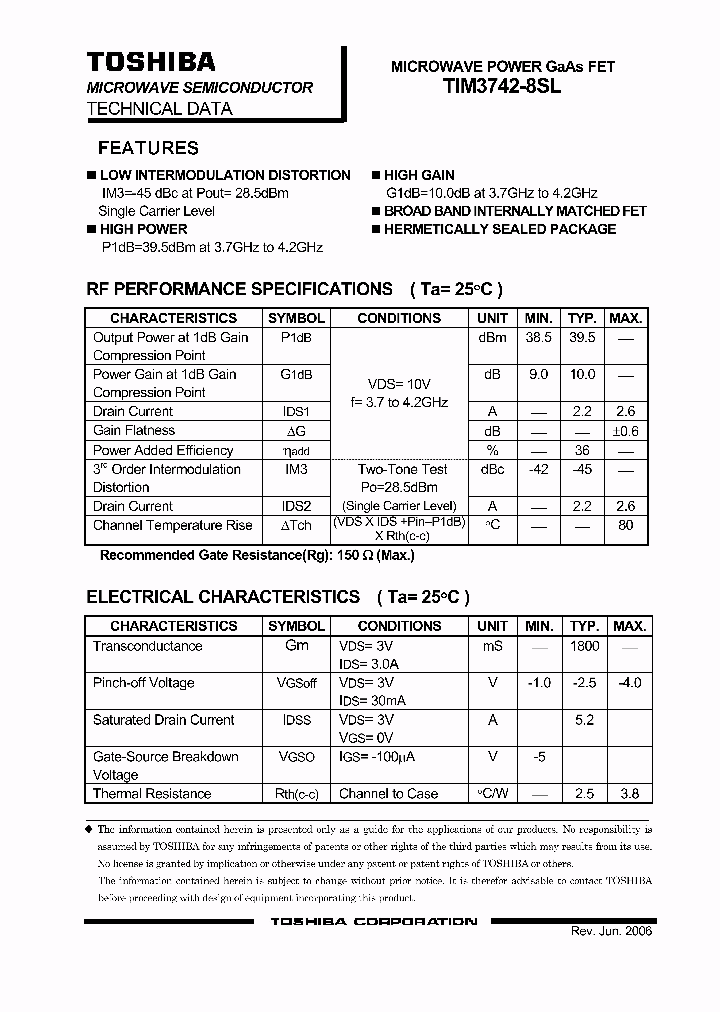 TIM3742-8SL_4188736.PDF Datasheet