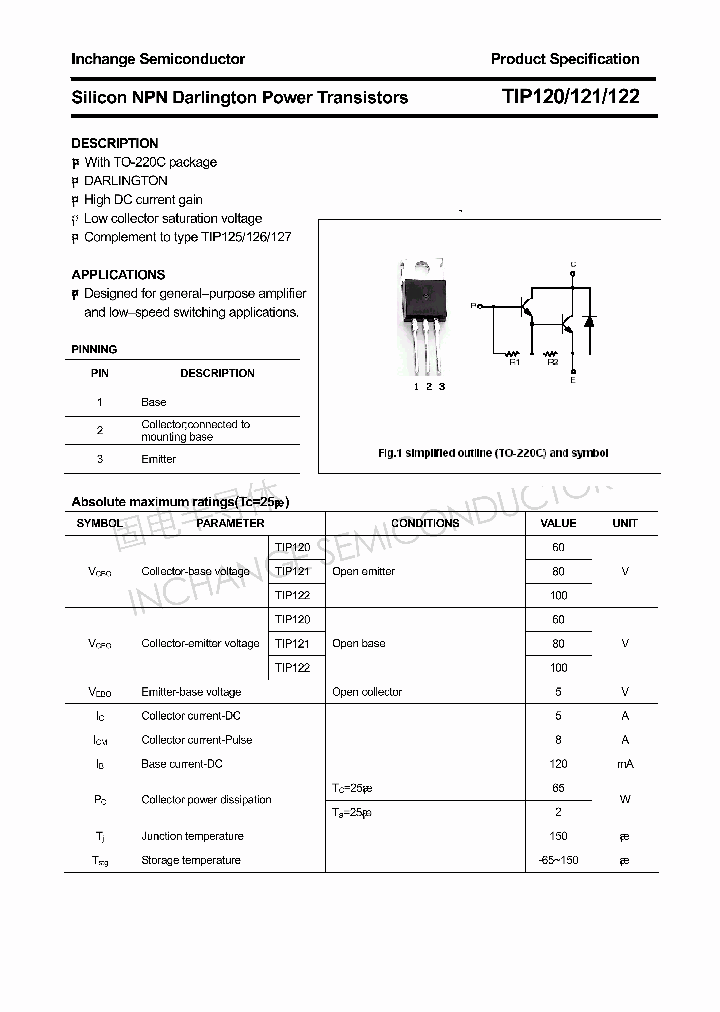 TIP120_4343188.PDF Datasheet