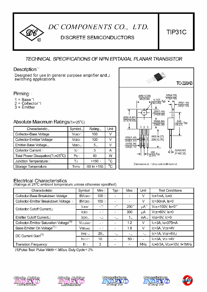 TIP31C_4451791.PDF Datasheet