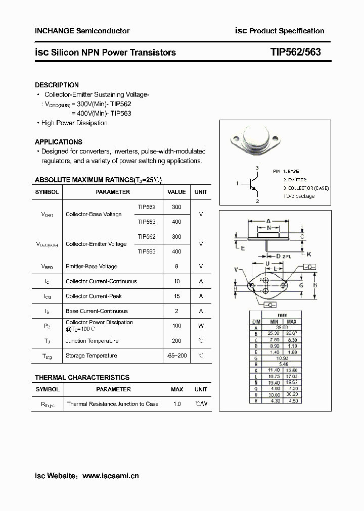 TIP562_4306104.PDF Datasheet