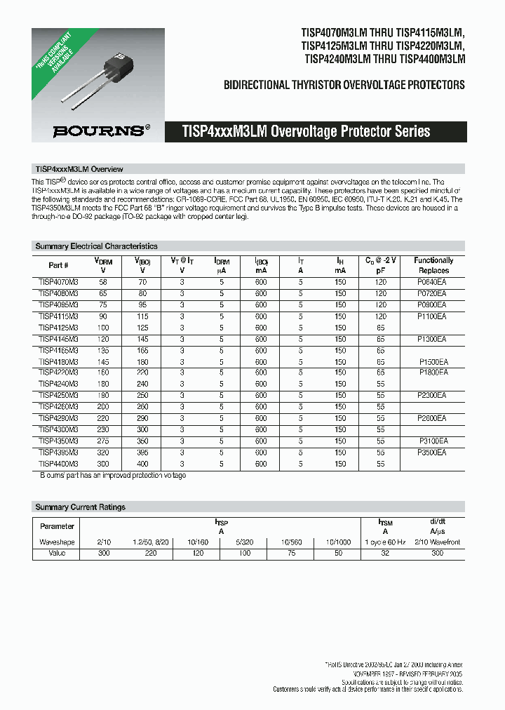 TISP4070M3LMR-S_4217339.PDF Datasheet