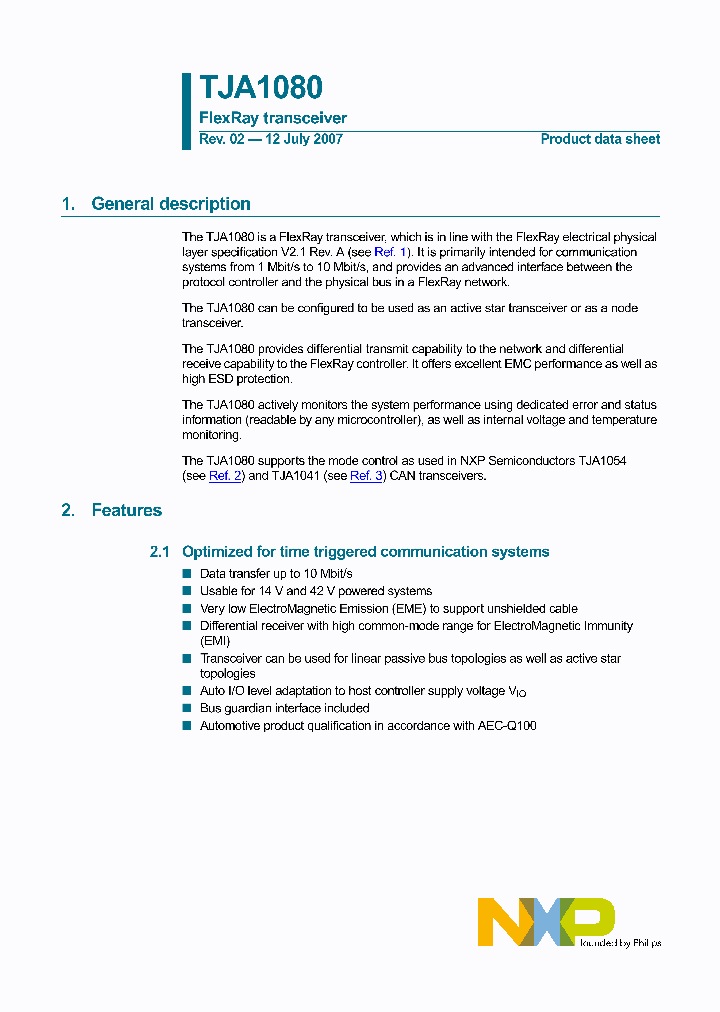 TJA1080_4608831.PDF Datasheet