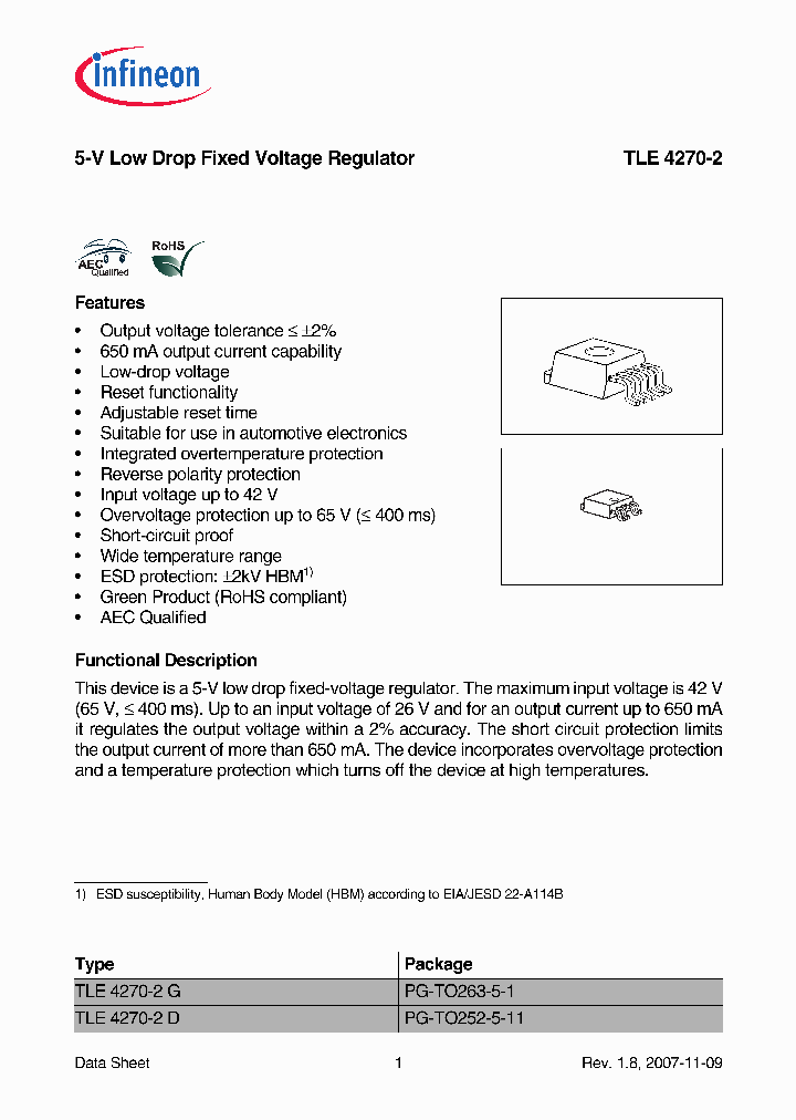 TLE4270-2_4602070.PDF Datasheet