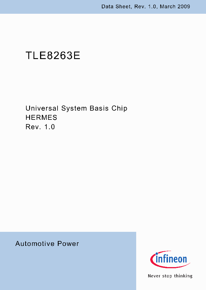 TLE8263E_4605259.PDF Datasheet