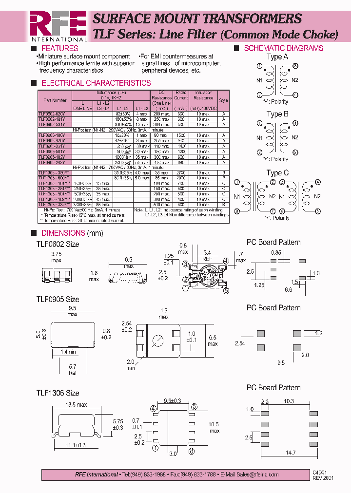 TLF0602-181Y_4652942.PDF Datasheet