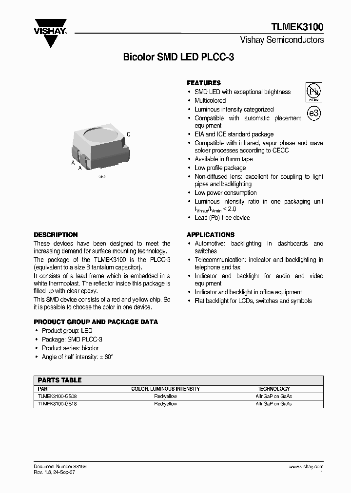 TLMEK3100_4255505.PDF Datasheet