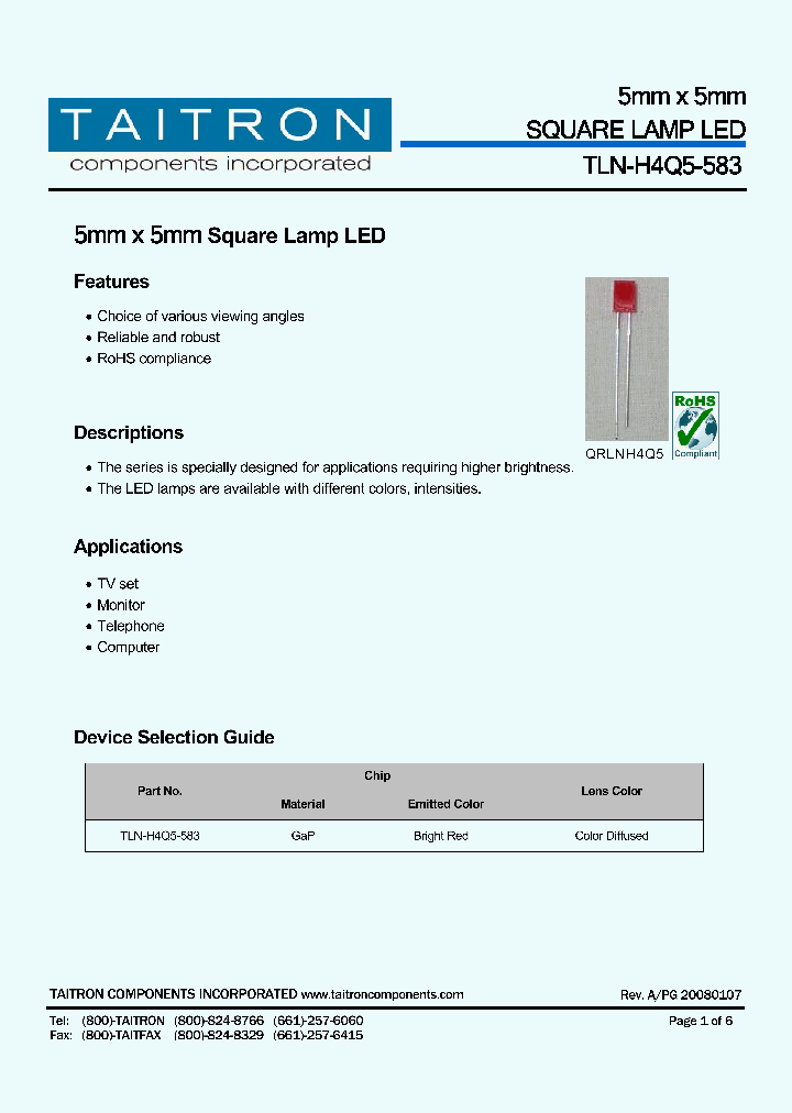 TLN-H4Q5-583_4726564.PDF Datasheet