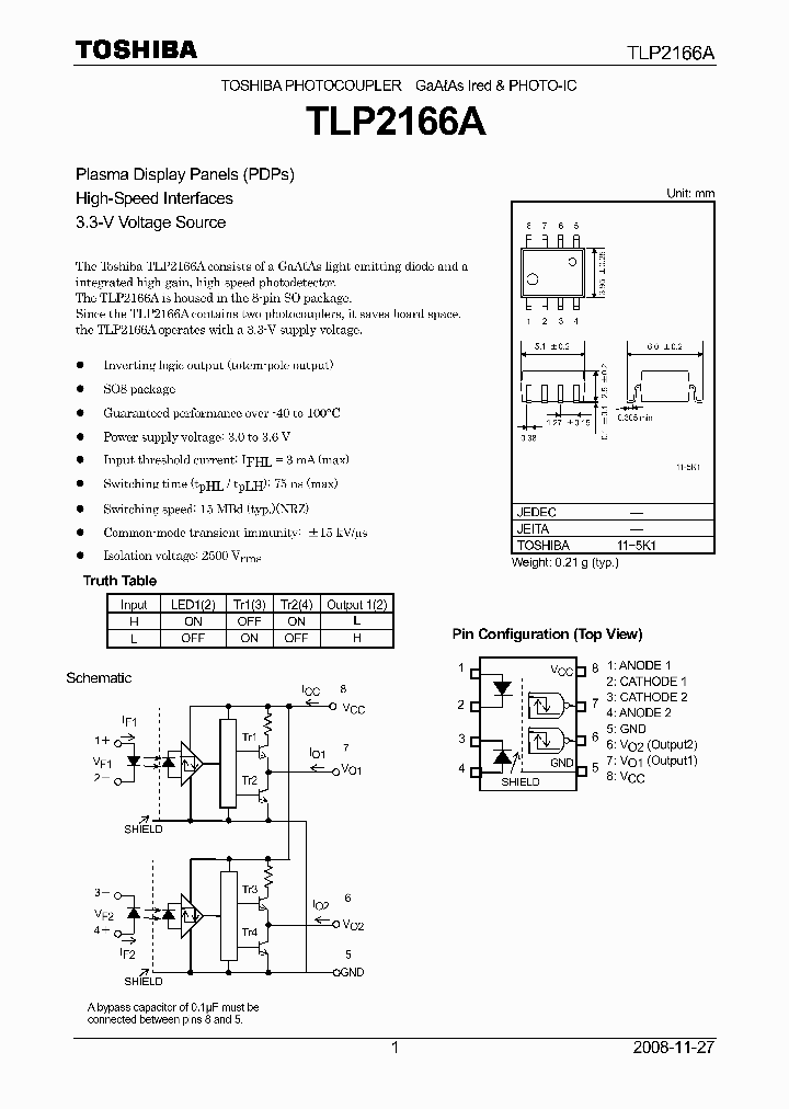 TLP2166A_4797240.PDF Datasheet
