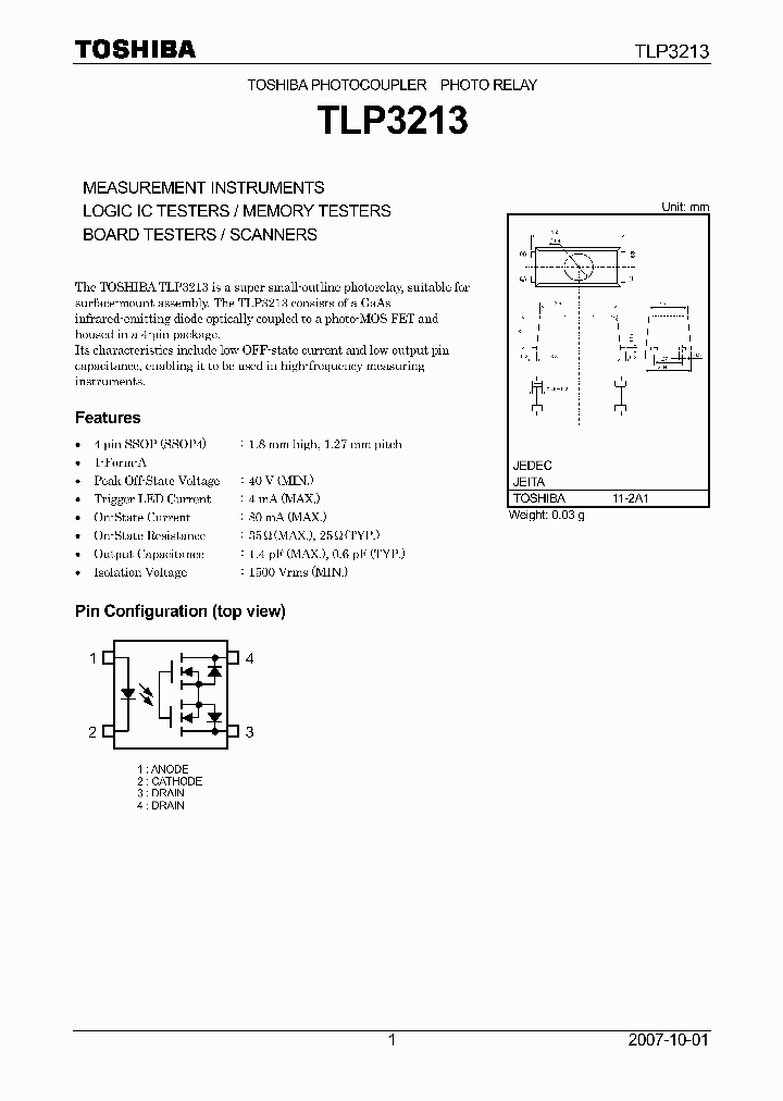 TLP3213_4303917.PDF Datasheet
