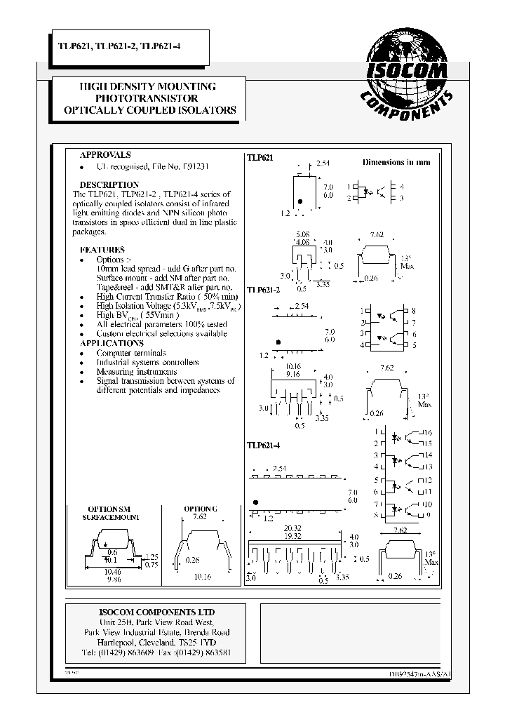TLP621-2_4532433.PDF Datasheet