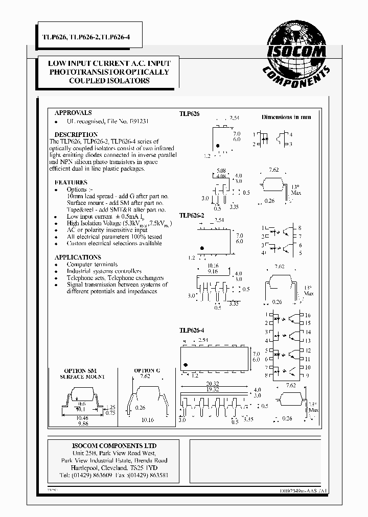 TLP626_4528817.PDF Datasheet