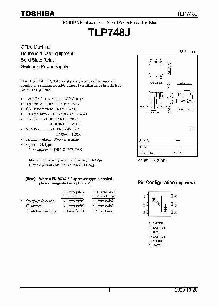 TLP748J_4745320.PDF Datasheet