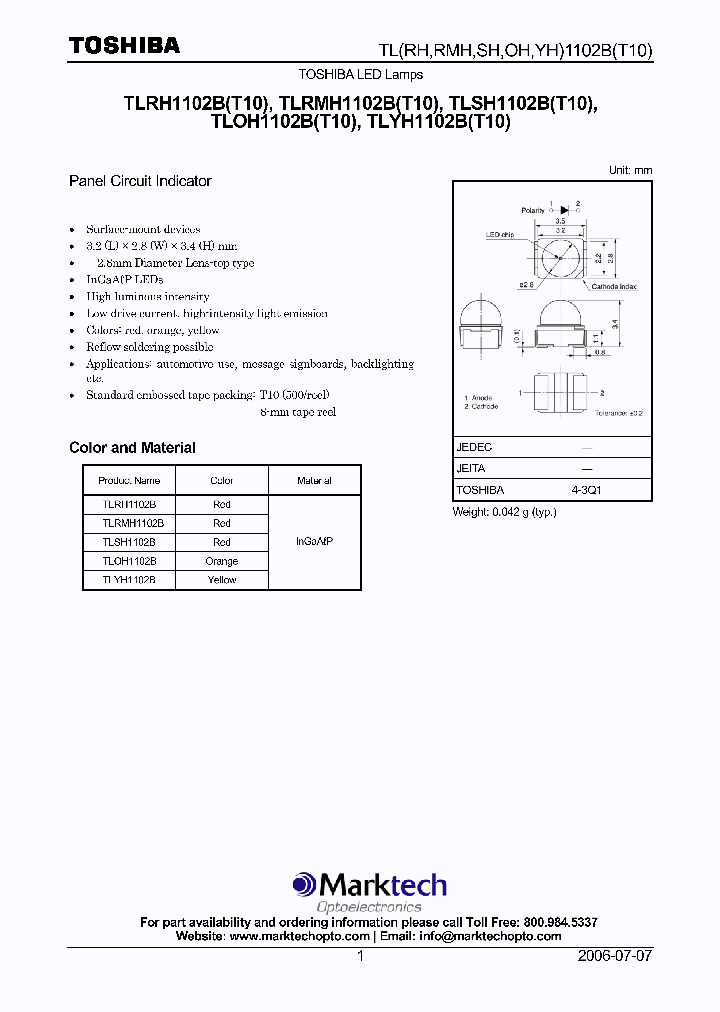 TLRH1102B_4575912.PDF Datasheet