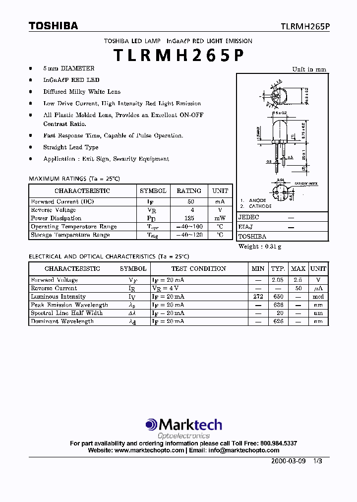 TLRMH265P_4757858.PDF Datasheet